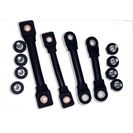 Connettore Rapido Batteria 80A Per Carrelli Elevatori Elettrici - Kit Con Spina, Morsetti In Rame, Isolamento PC