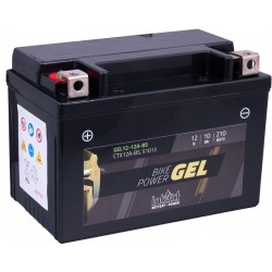 Batteria per moto GEL yt12a-bs